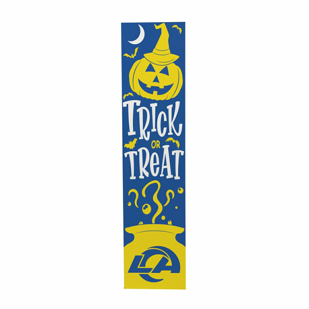 47" Double Sided Leaner, Los Angeles Rams, Halloween - NFL Home