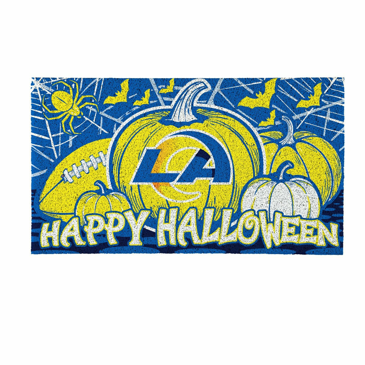 Los Angeles Rams Halloween PVC Mat, 28"x16" - NFL