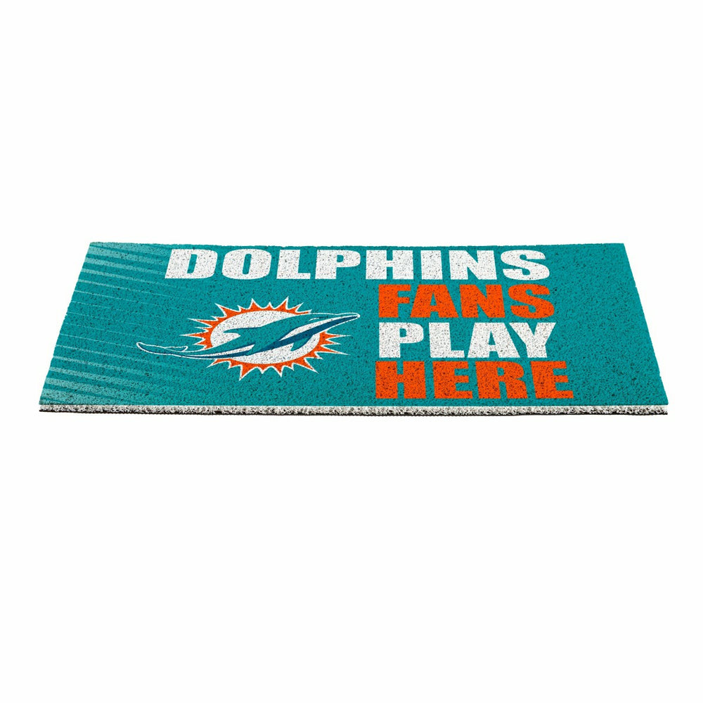 Miami Dolphins Fan Mat, 28"x16" - NFL