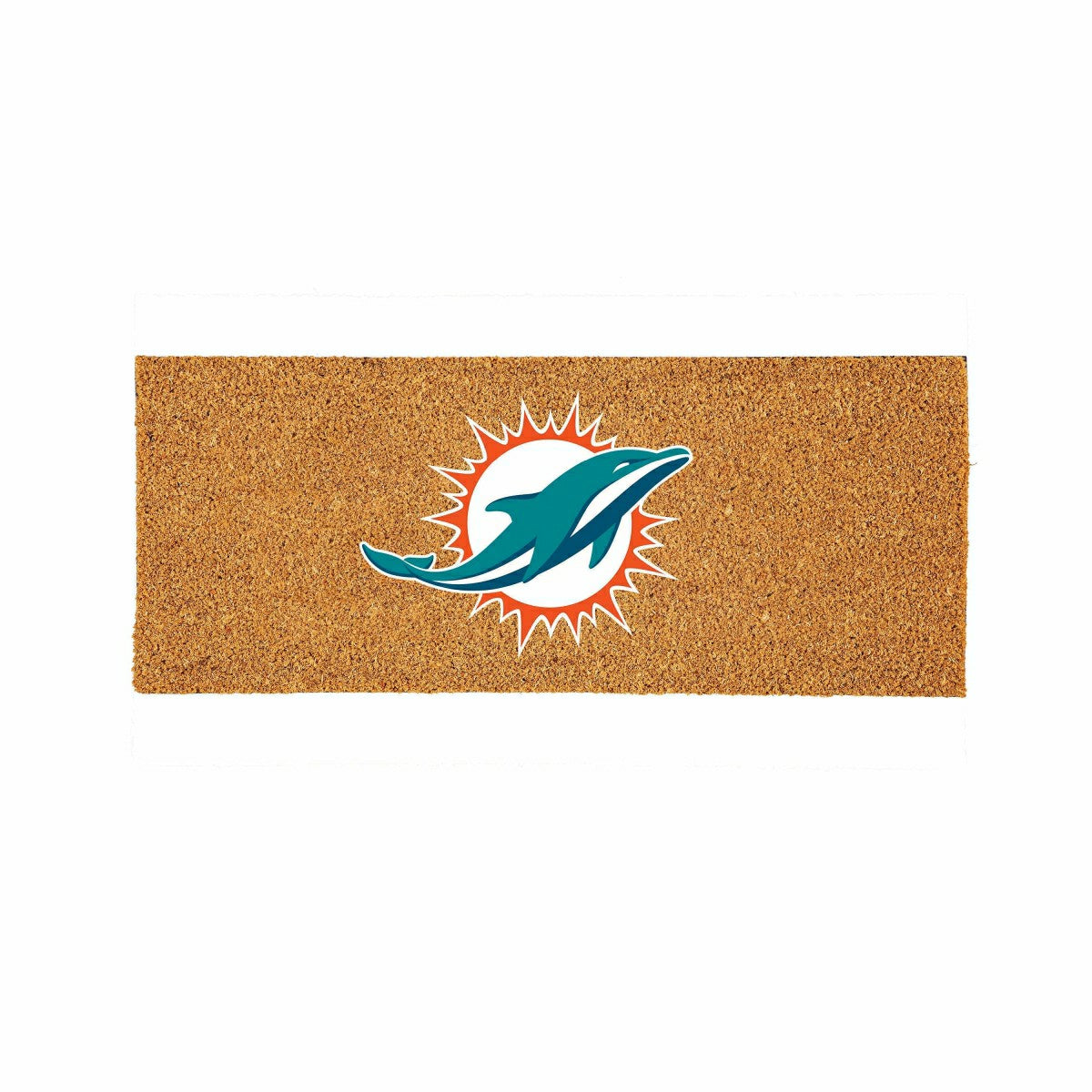 Miami Dolphins Extra Large Full Color Coir Mat, 60"x24" - NFL