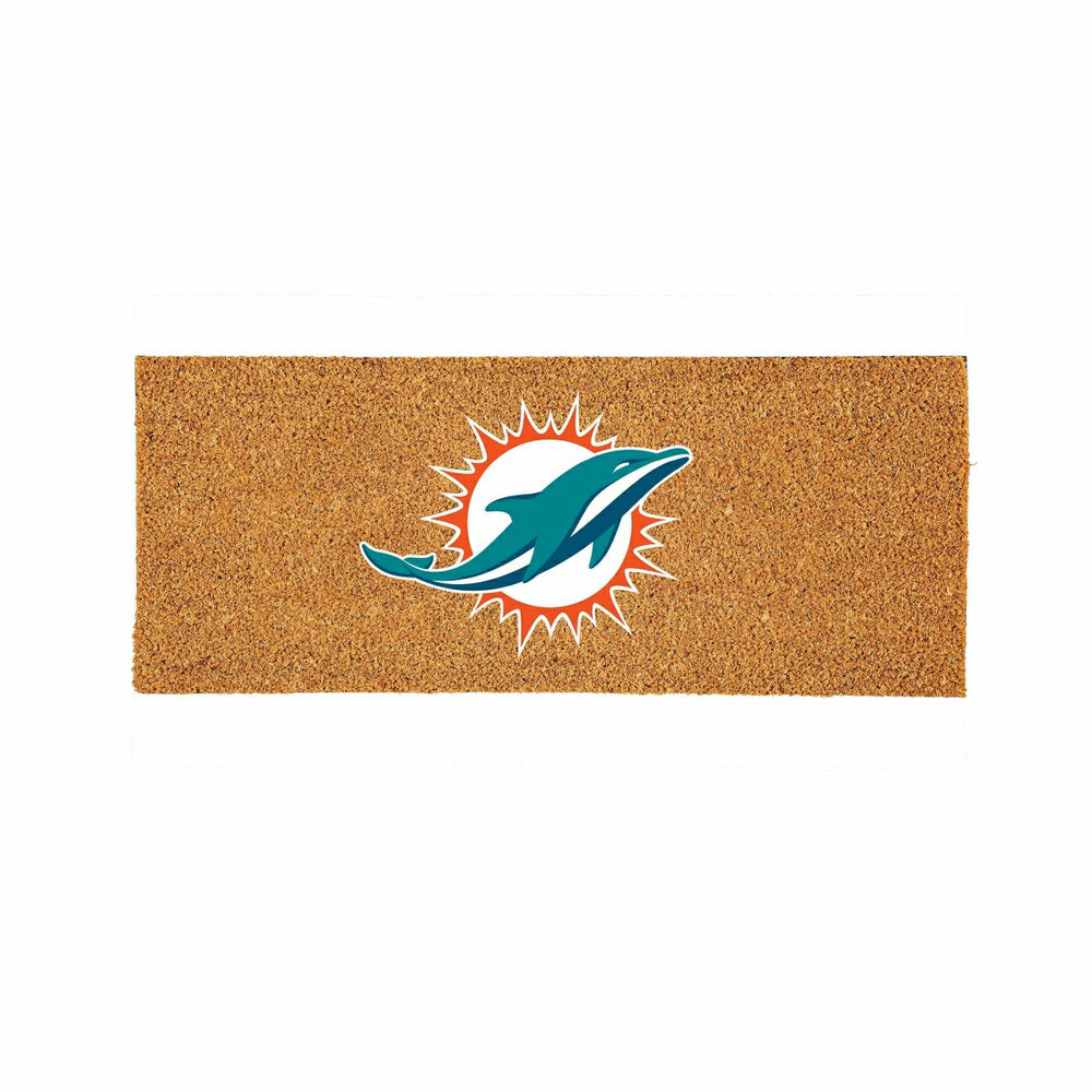 Miami Dolphins Extra Large Full Color Coir Mat, 60"x24" - NFL
