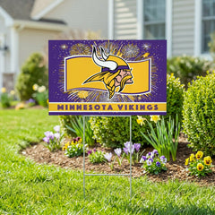 Minnesota Vikings Yard Sign, Patriotic - NFL Home