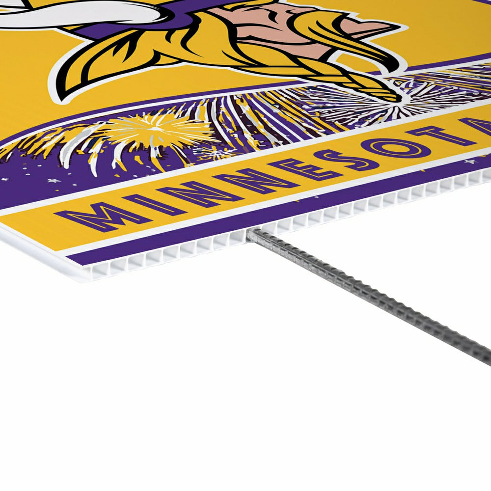 Minnesota Vikings Yard Sign, Patriotic - NFL Home