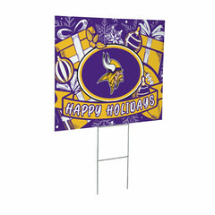 Minnesota Vikings Yard Sign, Holiday - NFL Home