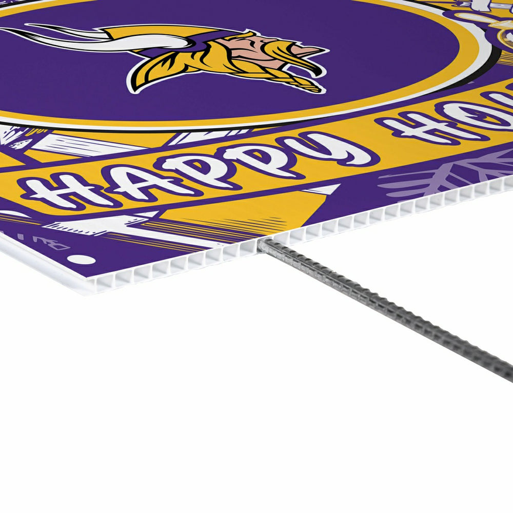Minnesota Vikings Yard Sign, Holiday - NFL Home