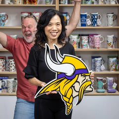 Minnesota Vikings Premier Metal Wall Art - NFL Home