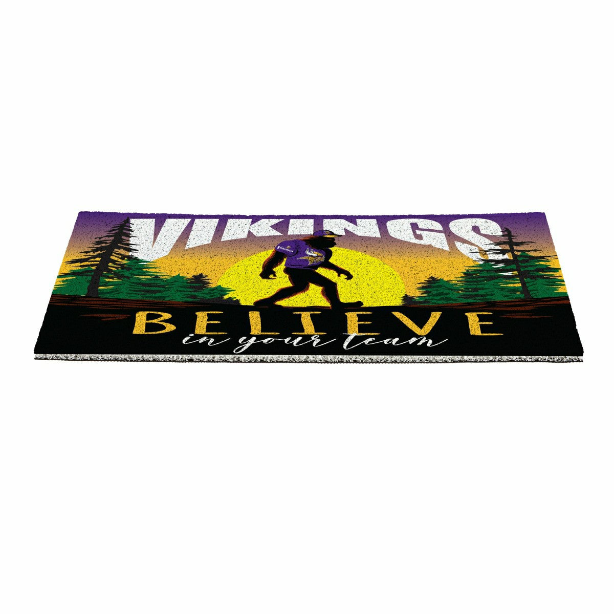 Minnesota Vikings Bigfoot PVC Mat, 28"x16" - NFL