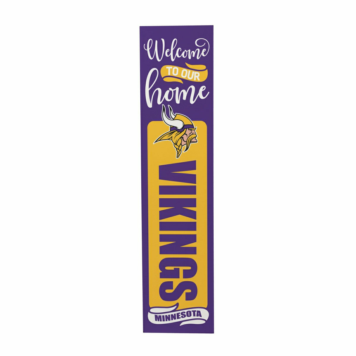 47" Double Sided Leaner, Minnesota Vikings, Halloween - NFL Home