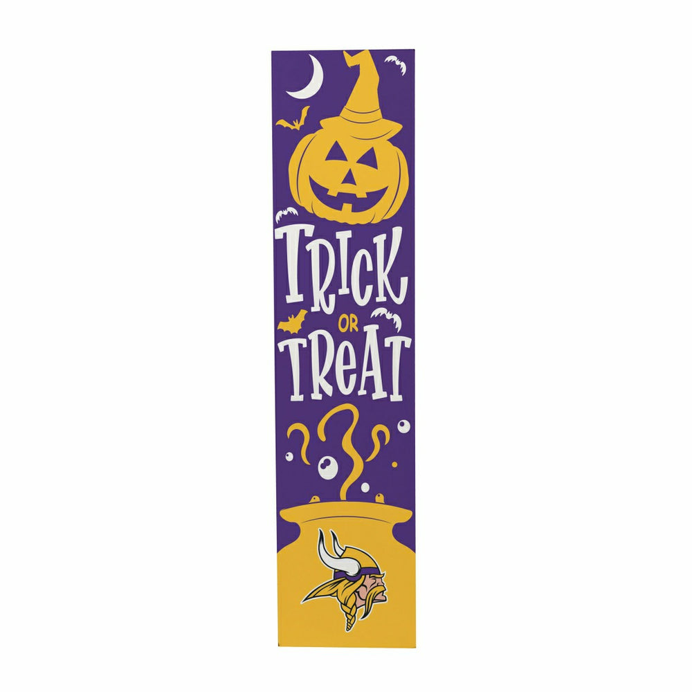 47" Double Sided Leaner, Minnesota Vikings, Halloween - NFL Home