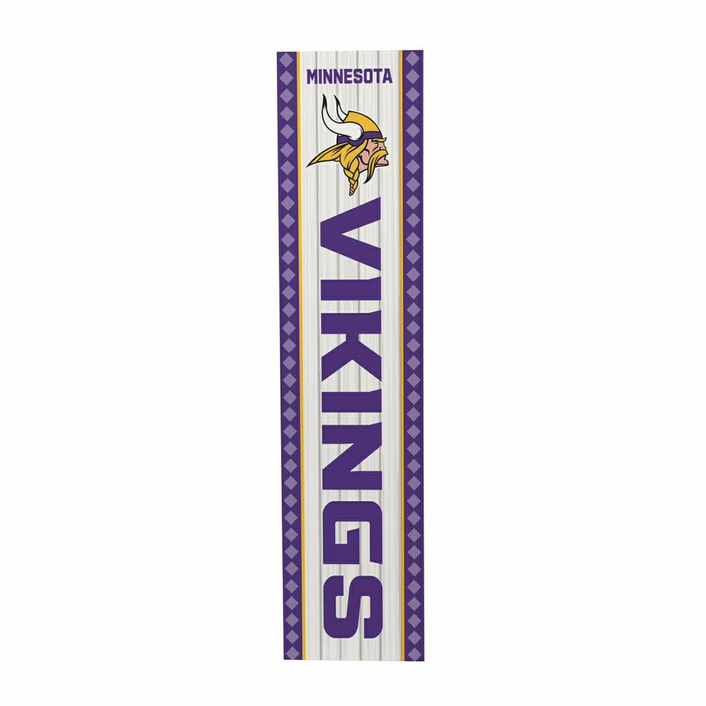 47" Double Sided Leaner, Minnesota Vikings, Christmas - NFL Home