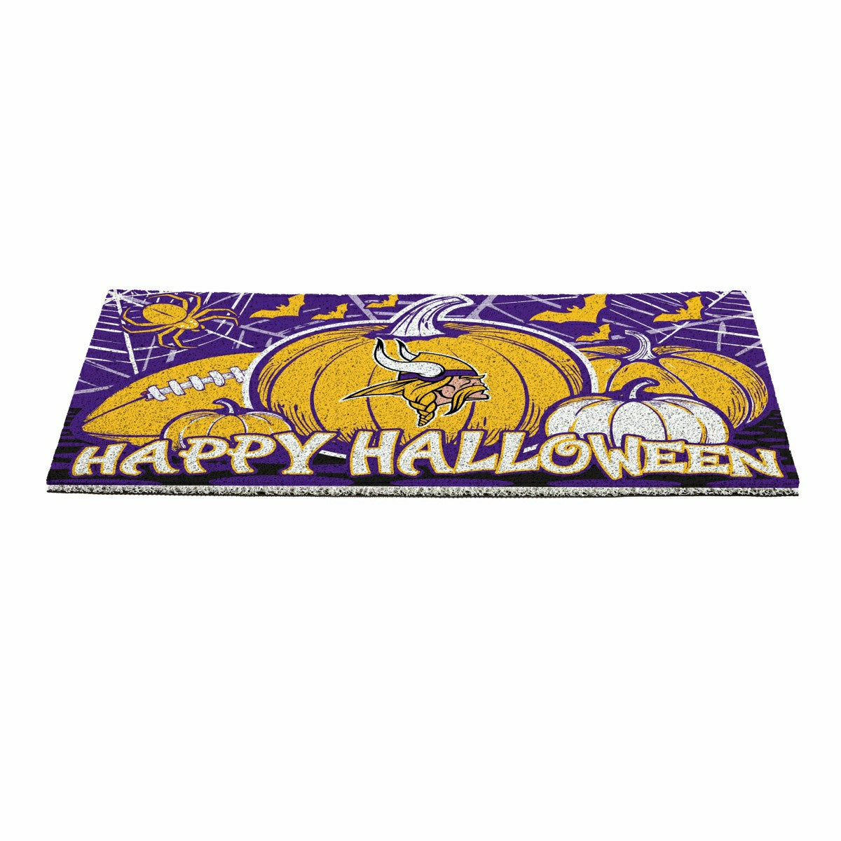 Minnesota Vikings Halloween PVC Mat, 28"x16" - NFL