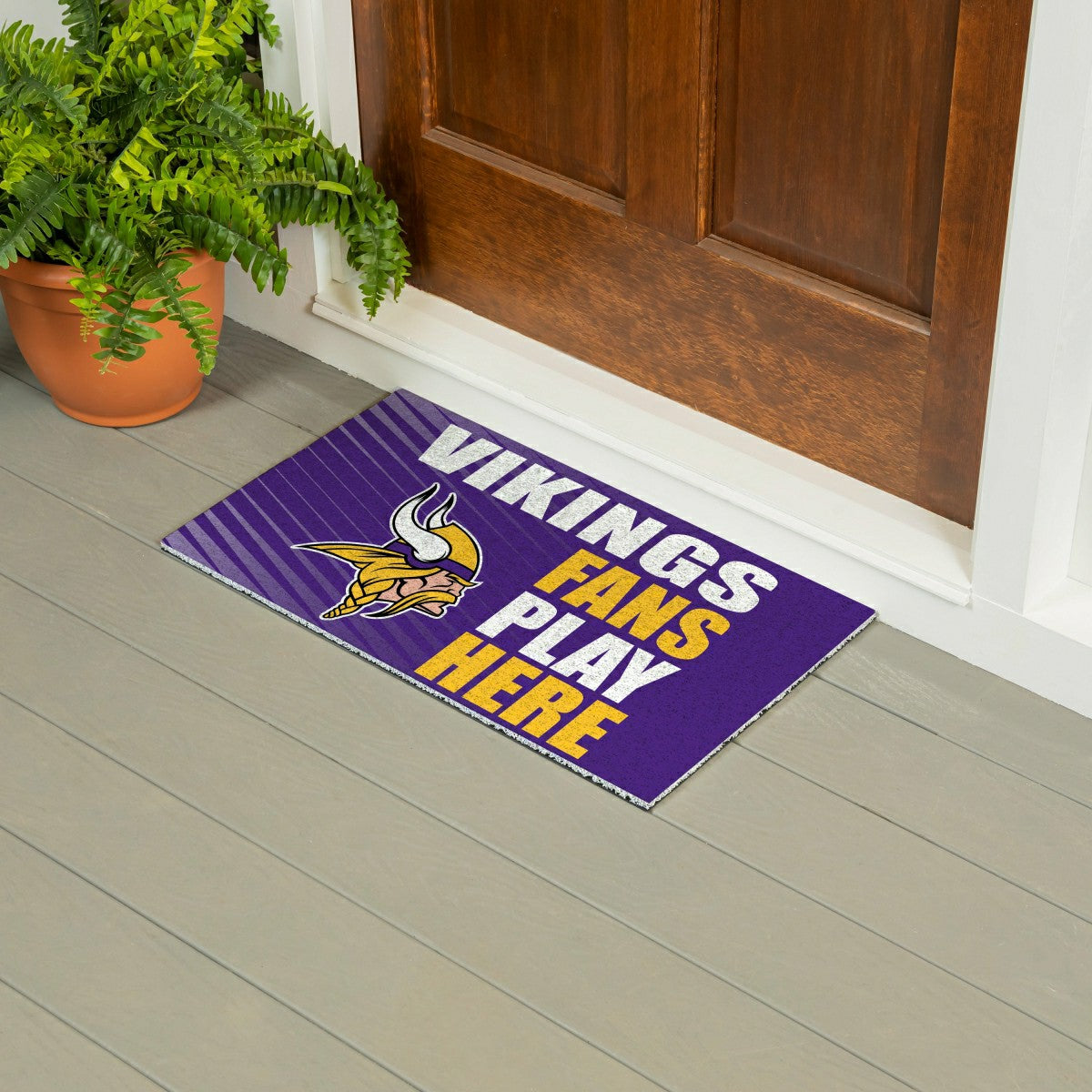 Minnesota Vikings Fan Mat, 28"x16" - NFL