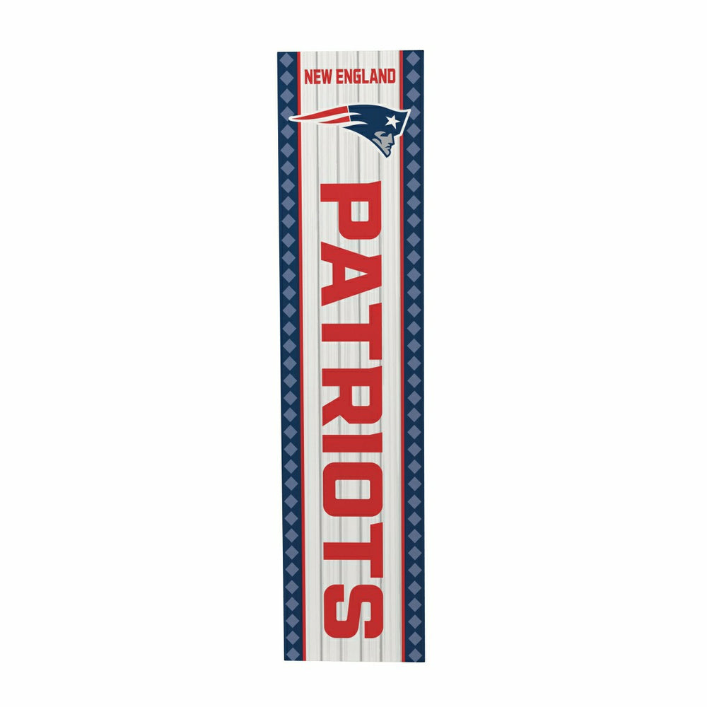 47" Double Sided Leaner, New England Patriots, Christmas - NFL Home