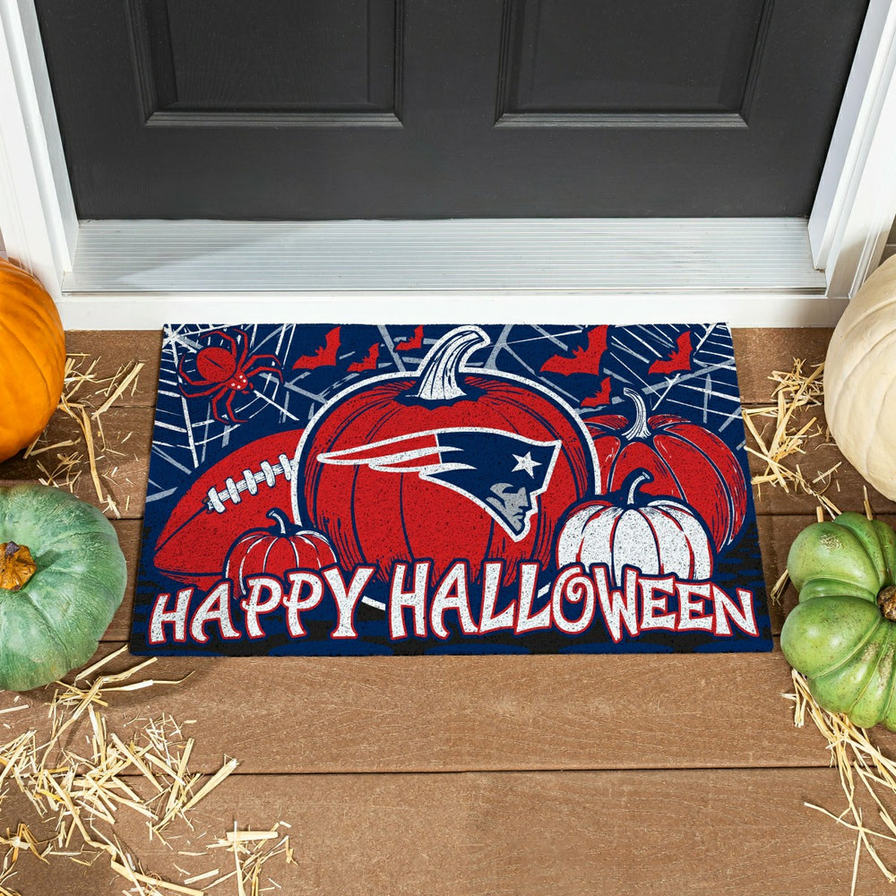 New England Patriots Halloween PVC Mat, 28"x16" - NFL