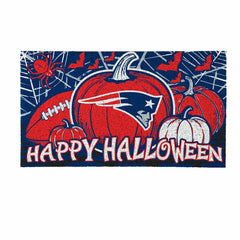 New England Patriots Halloween PVC Mat, 28"x16" - NFL