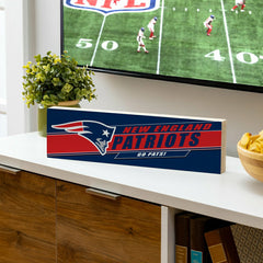 New England Patriots Mantle Sign, Down Home Fans, 5x18 - NFL Home
