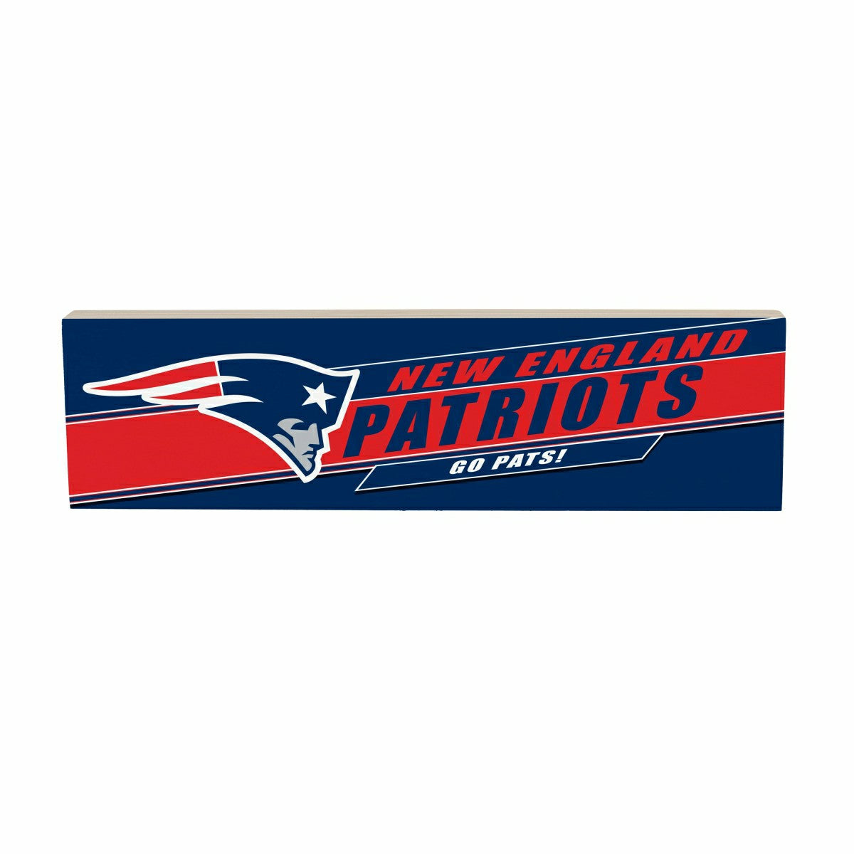 New England Patriots Mantle Sign, Down Home Fans, 5x18 - NFL Home