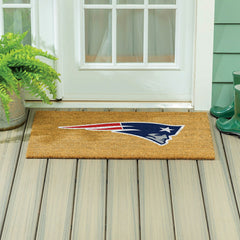 New England Patriots Large Full Color Coir Mat, 36"x24" - NFL