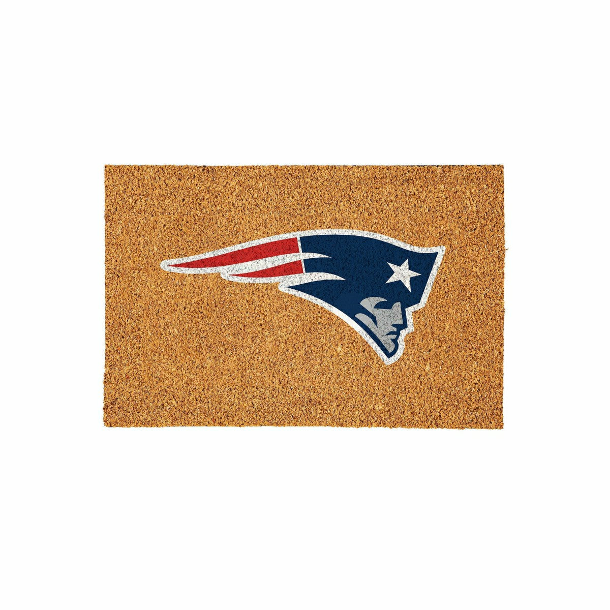New England Patriots Large Full Color Coir Mat, 36"x24" - NFL