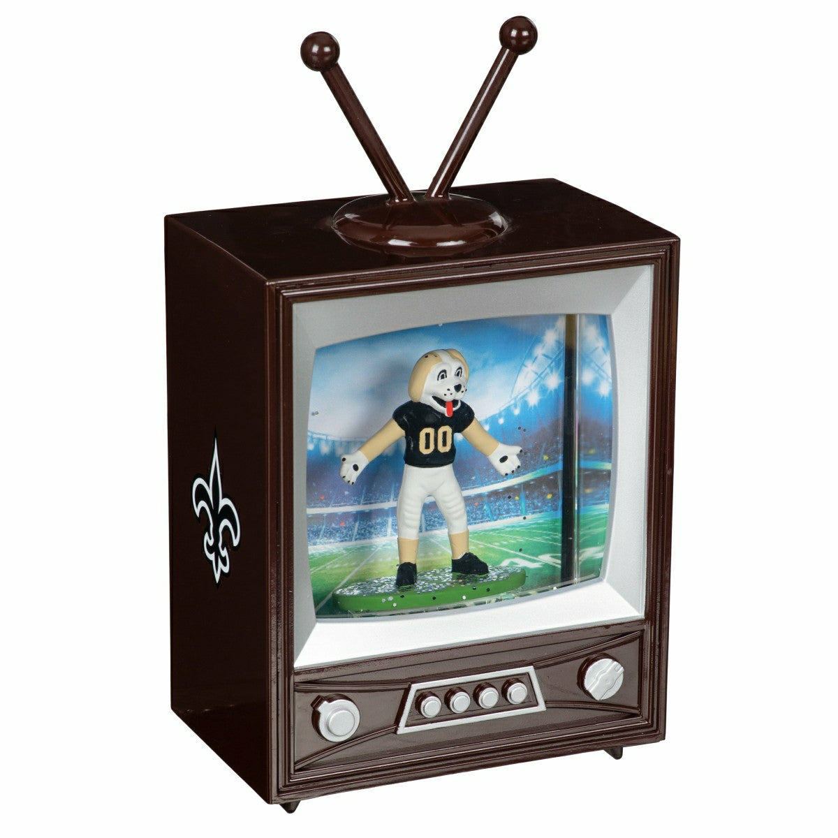New Orleans Saints Vintage TV Water Lantern - NFL Home