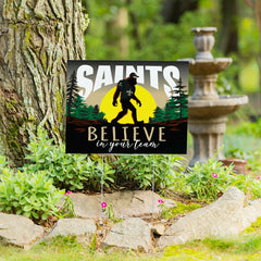 New Orleans Saints Yard Sign, Bigfoot - NFL Home