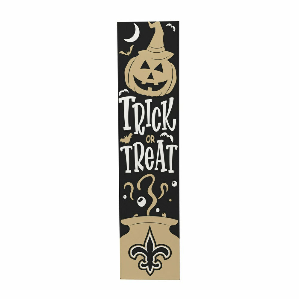 47" Double Sided Leaner, New Orleans Saints, Halloween - NFL Home