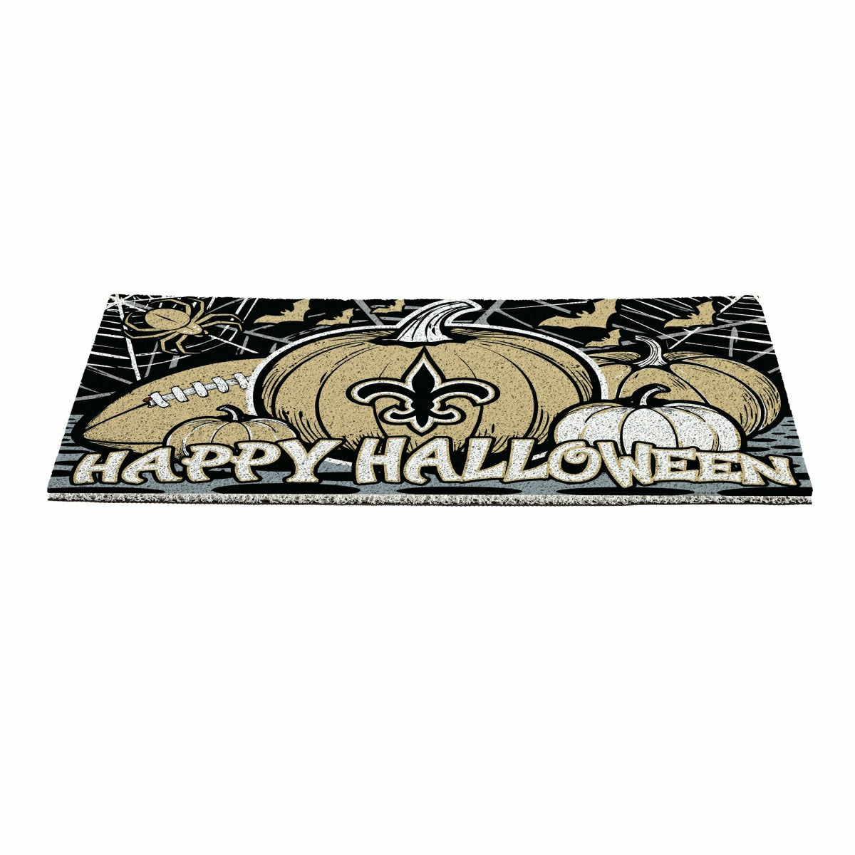 New Orleans Saints Halloween PVC Mat, 28"x16" - NFL