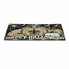 New Orleans Saints Halloween PVC Mat, 28"x16" - NFL