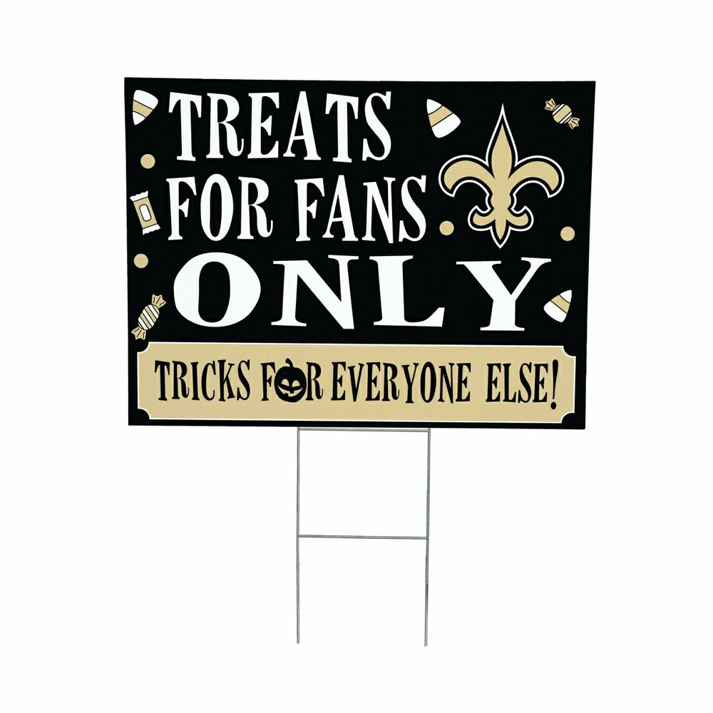 New Orleans Saints Yard Sign, Halloween Treats for Fans - NFL Home