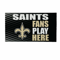 New Orleans Saints Fan Mat, 28"x16" - NFL