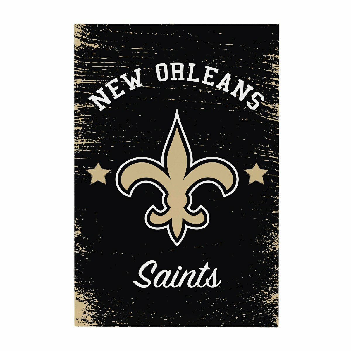 New Orleans Saints Wood Wall Sign, 16x24 - NFL Home