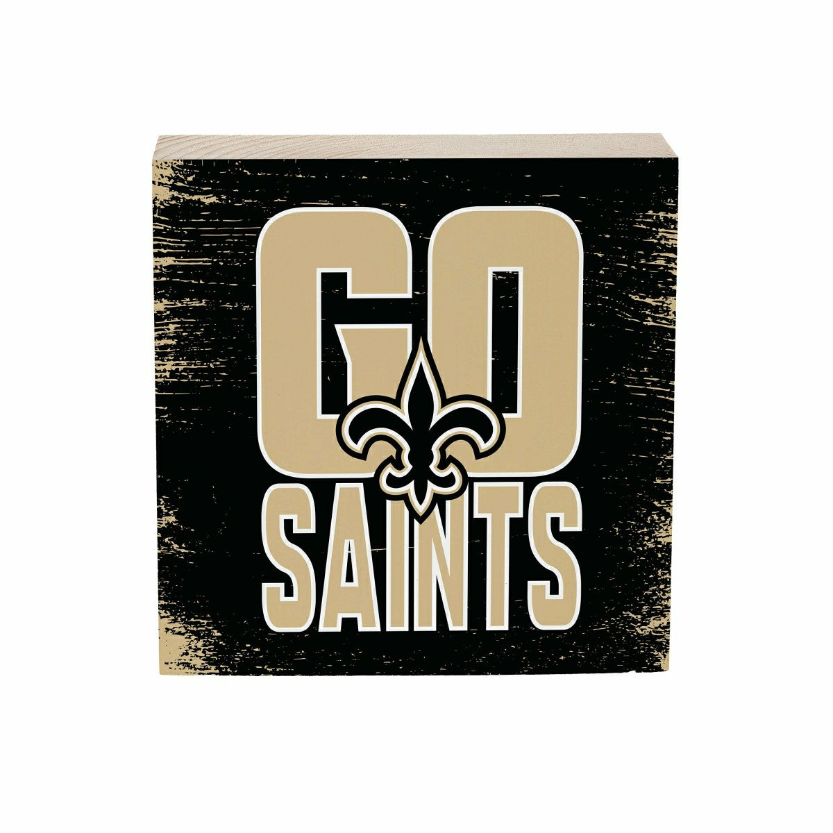 New Orleans Saints Plock, Down Home Fans, 6x6 - NFL Home