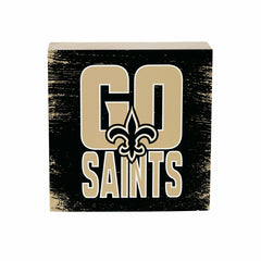 New Orleans Saints Plock, Down Home Fans, 6x6 - NFL Home