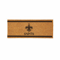 New Orleans Saints Extra Large One Color Coir Mat, 60"x24" - NFL
