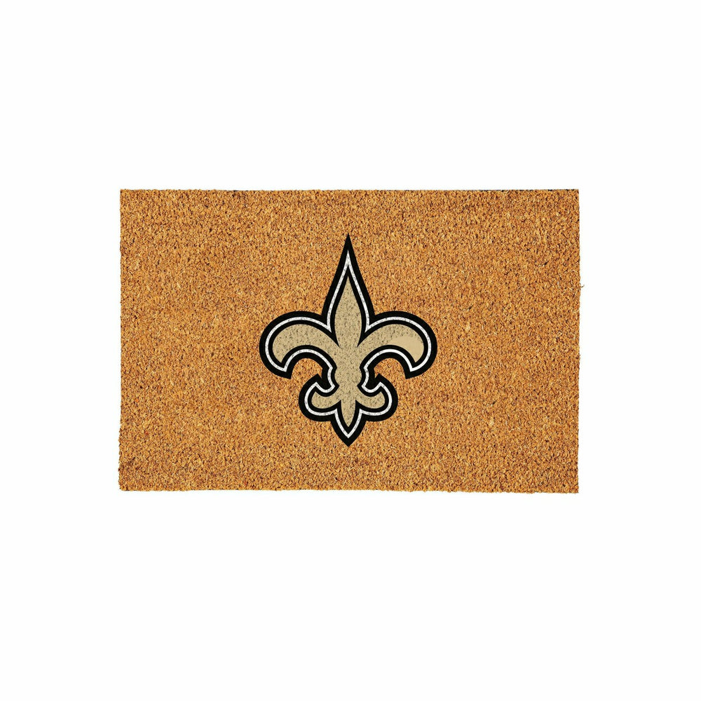 New Orleans Saints Large Full Color Coir Mat, 36"x24" - NFL