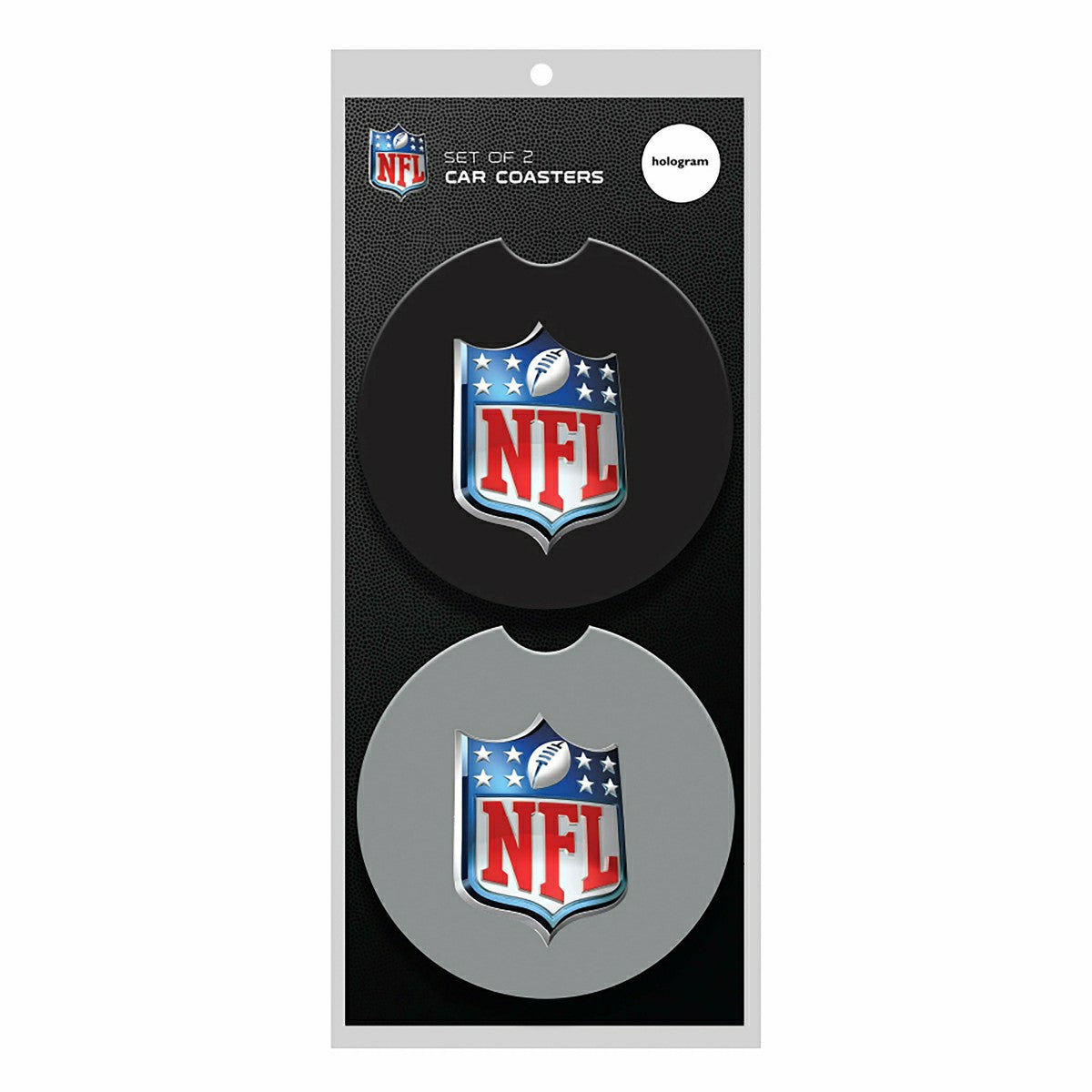 New Orleans Saints Car Coaster Set, 2pc - NFL