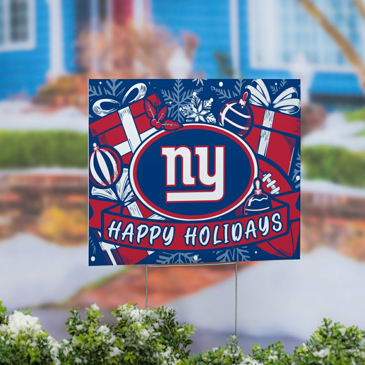 New York Giants Yard Sign, Holiday - NFL Home
