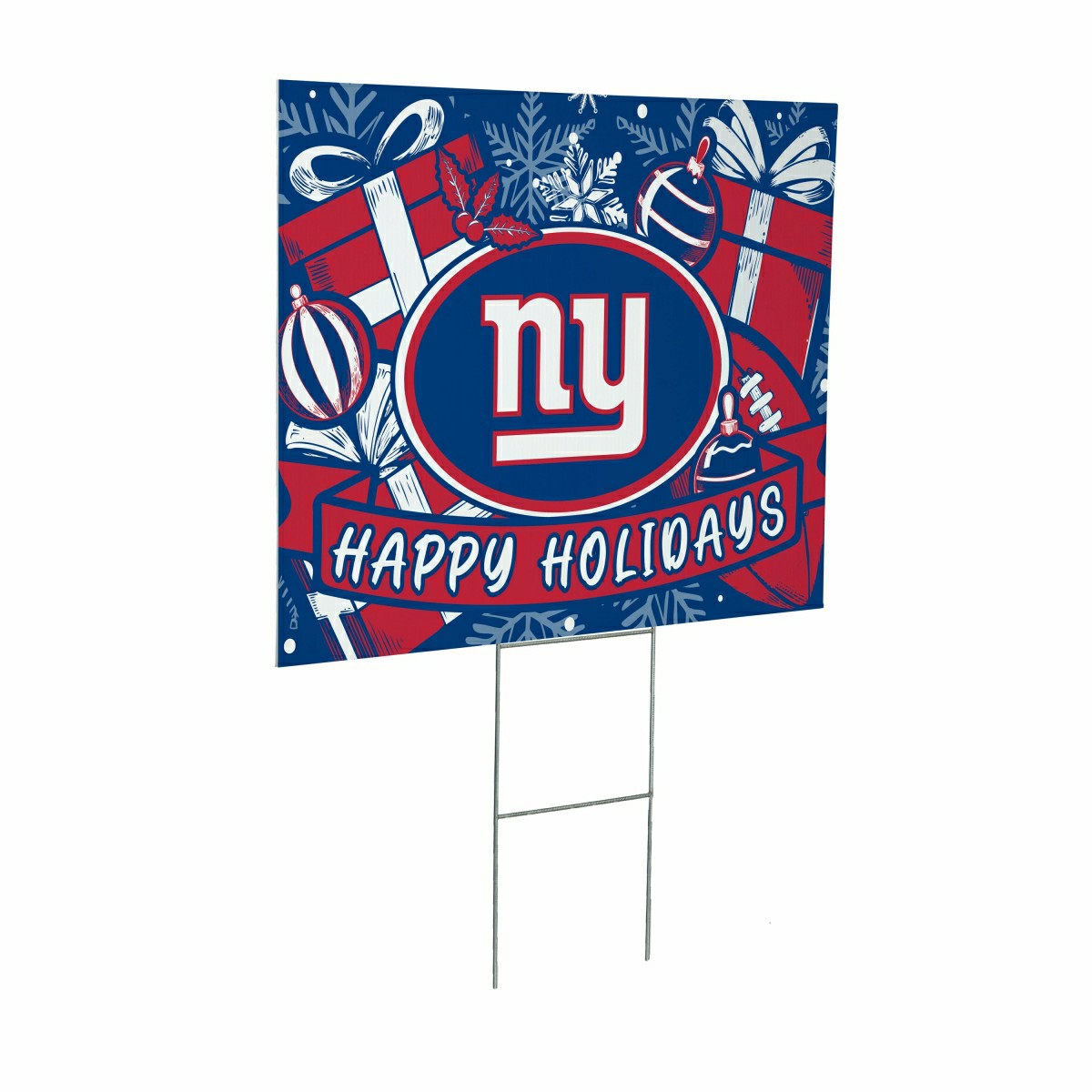 New York Giants Yard Sign, Holiday - NFL Home