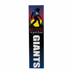 New York Giants 46" Double Sided Leaner, Bigfoot - NFL Home