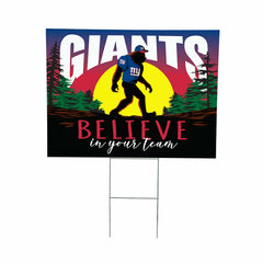 New York Giants Yard Sign, Bigfoot - NFL Home