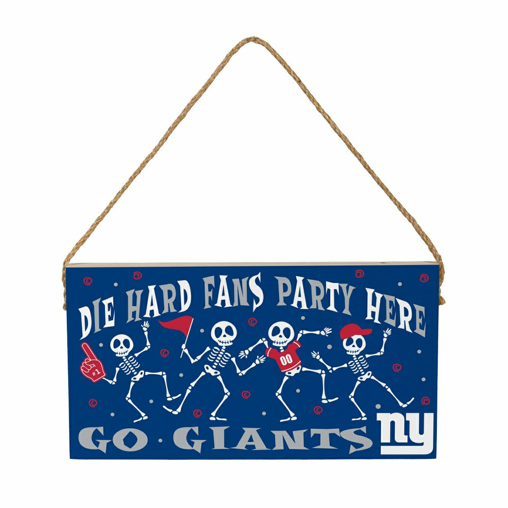 New York Giants Halloween Wood Wall Sign, 6x11 - NFL Home