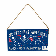 New York Giants Halloween Wood Wall Sign, 6x11 - NFL Home