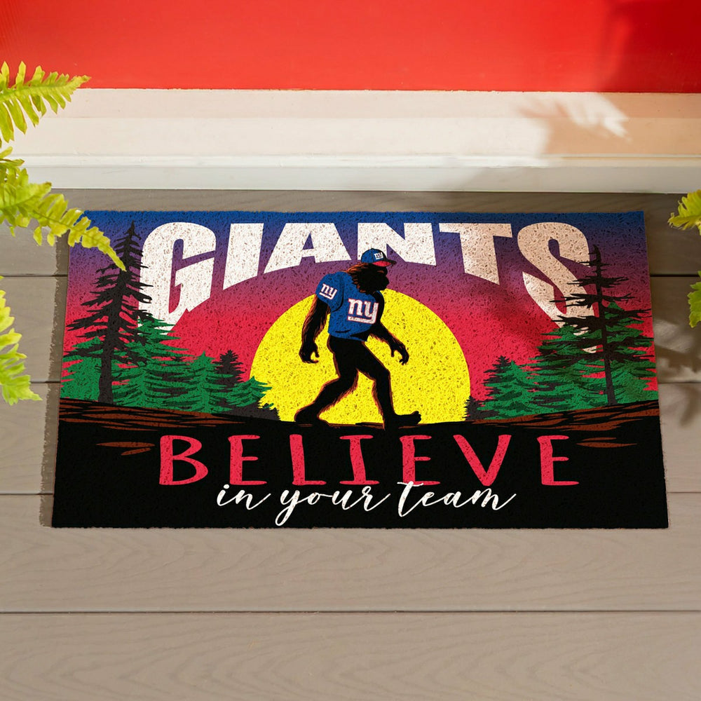 New York Giants Bigfoot PVC Mat, 28"x16" - NFL