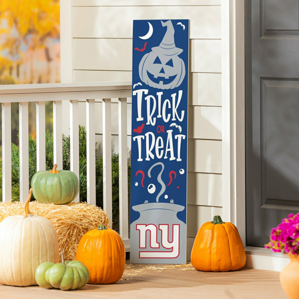 47" Double Sided Leaner, New York Giants, Halloween - NFL Home