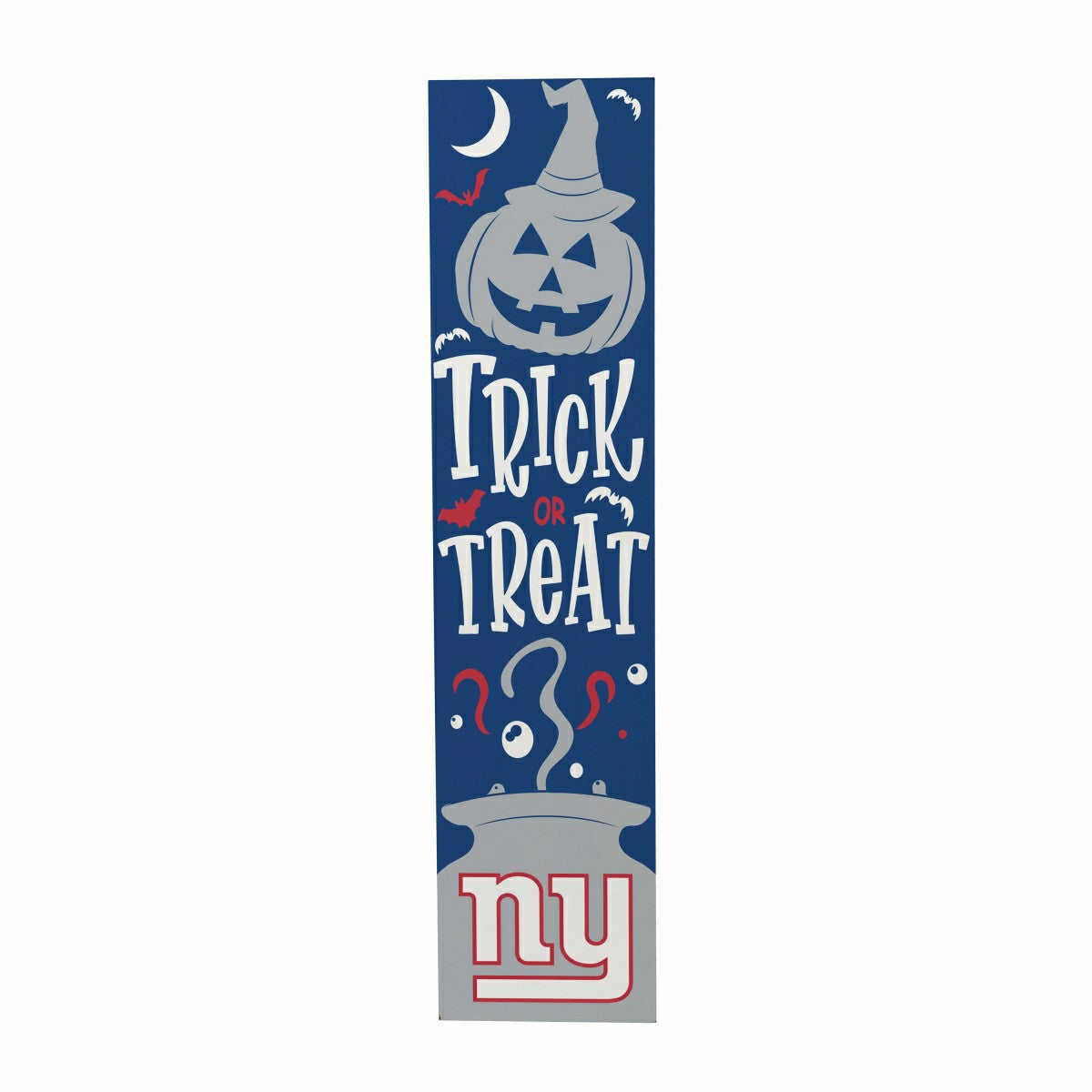 47" Double Sided Leaner, New York Giants, Halloween - NFL Home
