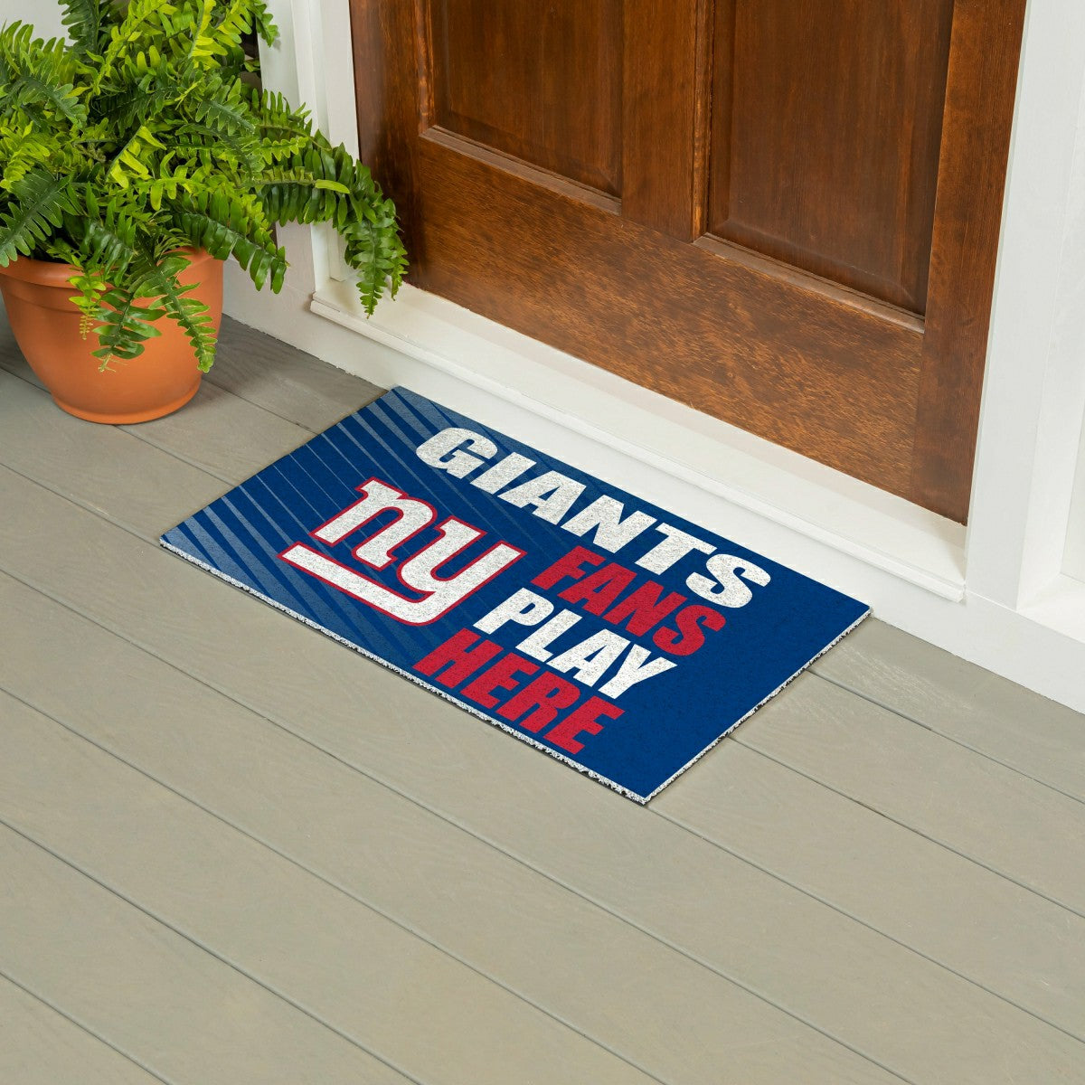 New York Giants Fan Mat, 28"x16" - NFL