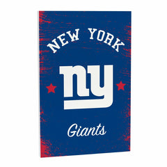 New York Giants Wood Wall Sign, 16x24 - NFL Home