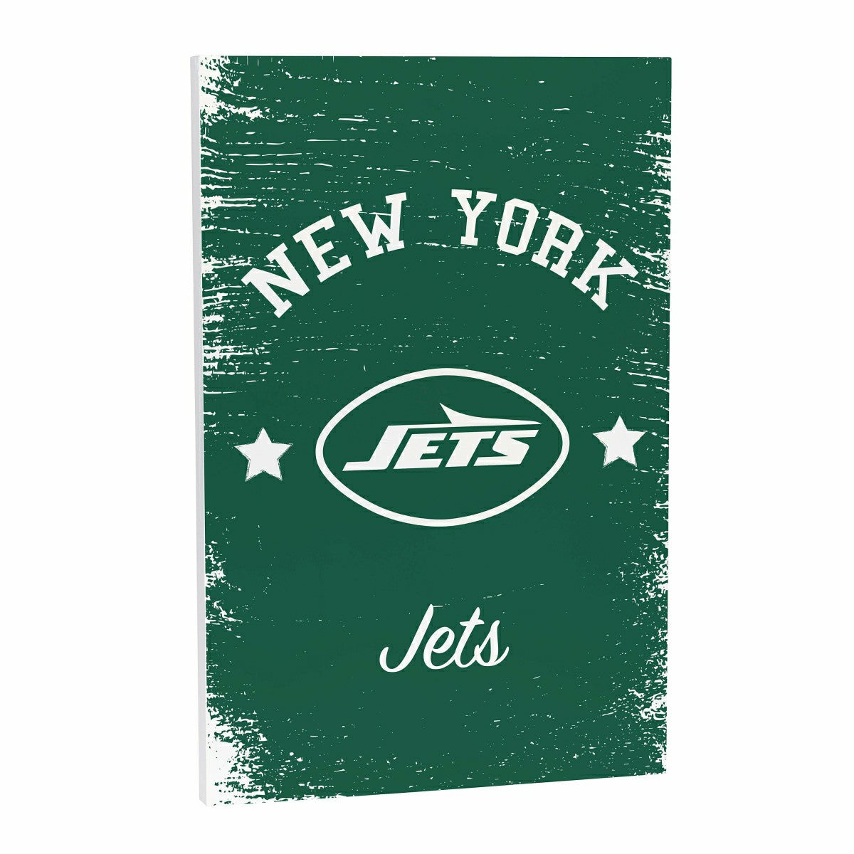 New York Jets Wood Wall Sign, 16x24 - NFL Home