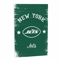 New York Jets Wood Wall Sign, 16x24 - NFL Home