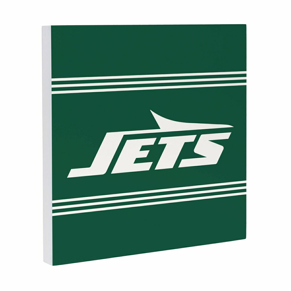 New York Jets Wood Wall Sign, 12x12 - NFL Home